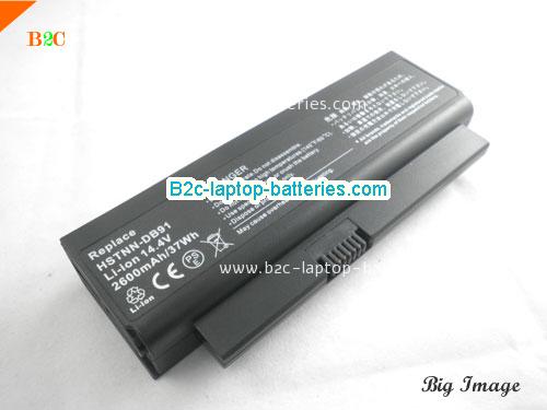  image 1 for 530974-361 Battery, $36.70, HP 530974-361 batteries Li-ion 14.4V 2600mAh Black