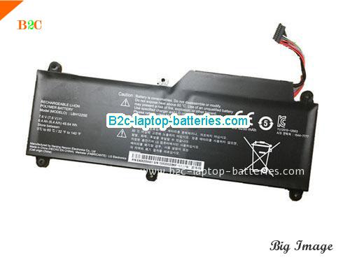  image 1 for LBH122SE Battery, $47.96, LG LBH122SE batteries Li-ion 7.6V 6400mAh, 49Wh  Black