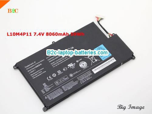  image 1 for Genuine L10M4P11 Battery for Lenovo IdeaPad U410-IFI U410 Laptop 59Wh 7.4V, Li-ion Rechargeable Battery Packs