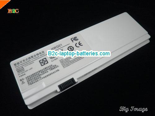  image 1 for unis HWG01 laptop battery white 7.4V 4000mah, Li-ion Rechargeable Battery Packs