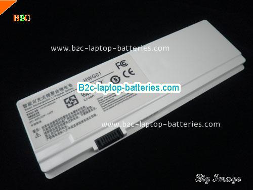  image 1 for unis HWG01 laptop battery white 7.4V 4000mah, Li-ion Rechargeable Battery Packs