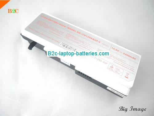  image 1 for TN120RBAT-4 Battery, $Coming soon!, CLEVO TN120RBAT-4 batteries Li-ion 14.8V 2400mAh Black and White