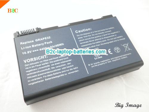  image 1 for GRAPE34 Battery, $36.35, ACER GRAPE34 batteries Li-ion 11.1V 5200mAh Black