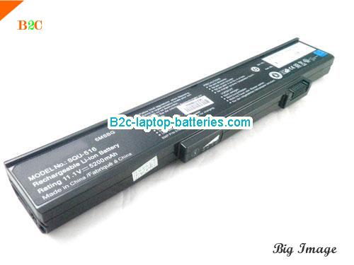  image 1 for 8MSBG Battery, $Coming soon!, GATEWAY 8MSBG batteries Li-ion 11.1V 5200mAh Black
