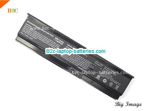  image 1 for NB50BAT-6 Battery, $60.17, CLEVO NB50BAT-6 batteries Li-ion 10.8V 4300mAh, 47Wh  Black