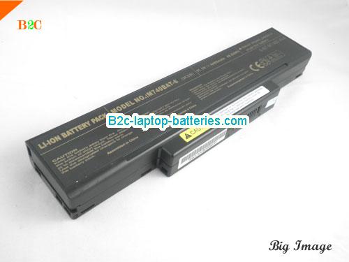  image 1 for 6-87-M660S-4P4 Battery, $57.95, CLEVO 6-87-M660S-4P4 batteries Li-ion 11.1V 4400mAh Black