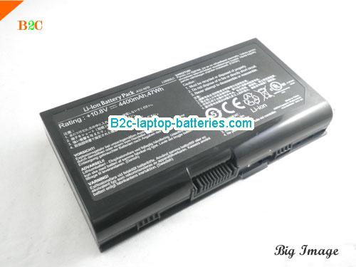  image 1 for A42-M70 Battery, $38.46, ASUS A42-M70 batteries Li-ion 10.8V 4400mAh Black