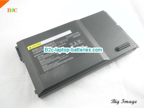  image 1 for 87-M400A-4D6 Battery, $Coming soon!, CLEVO 87-M400A-4D6 batteries Li-ion 11.1V 4400mAh Black