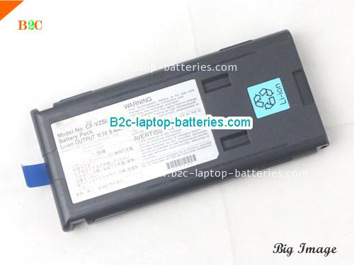  image 1 for CFVZSU18AW Battery, $Coming soon!, PANASONIC CFVZSU18AW batteries Li-ion 11.1V 5400mAh, 5.4Ah Metallic Blue