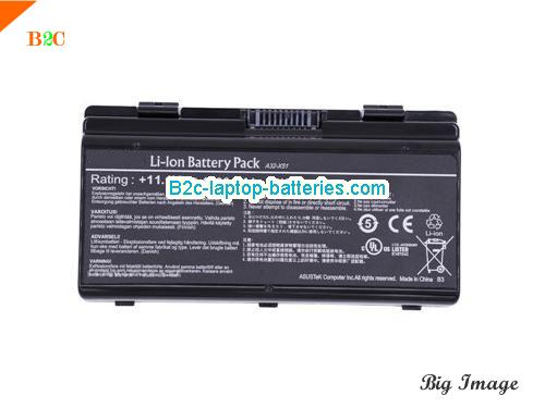  image 1 for A32-X51L Battery, $Coming soon!, ASUS A32-X51L batteries Li-ion 11.1V 4400mAh, 46Wh  Black