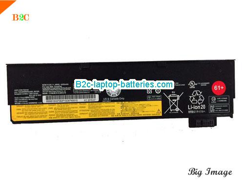  image 1 for SB10K97585 Battery, $47.35, LENOVO SB10K97585 batteries Li-ion 10.8V 4400mAh, 48Wh  Black