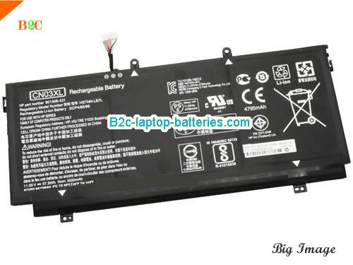  image 1 for 901345-85 Battery, $49.95, HP 901345-85 batteries Li-ion 11.55V 4795mAh, 57.95Wh  Black