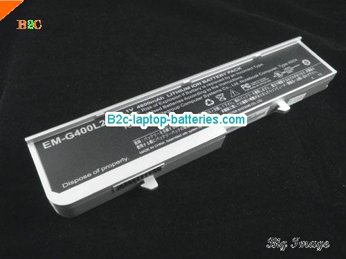  image 1 for Replacement  laptop battery for WINBOOK 400X EM-400L2S  Silver, 4800mAh 11.1V