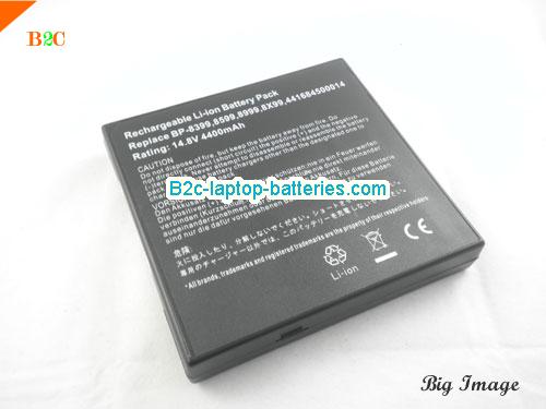  image 1 for 441684430007 Battery, $Coming soon!, MITAC 441684430007 batteries Li-ion 14.8V 4400mAh Black