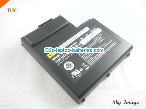  image 1 for Genuine / Original  laptop battery for SAGER M57A  Black, 4400mAh 14.8V
