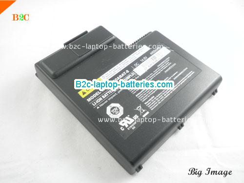  image 1 for BAT-5750 Battery, $Coming soon!, CLEVO BAT-5750 batteries Li-ion 14.8V 4400mAh Black