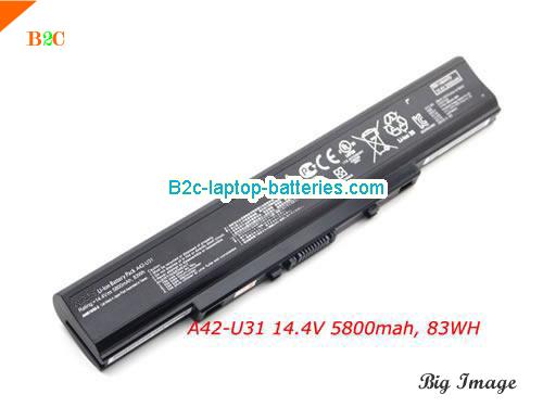  image 1 for U41E Battery, Laptop Batteries For ASUS U41E Laptop