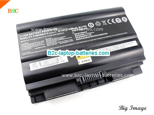  image 1 for CLEVO 6-87-P180S-427 P180HMBAT-3 P180HMBAT-8 Clevo P180HMBAT-8 Series Laptop Battery 5900MAH, Li-ion Rechargeable Battery Packs