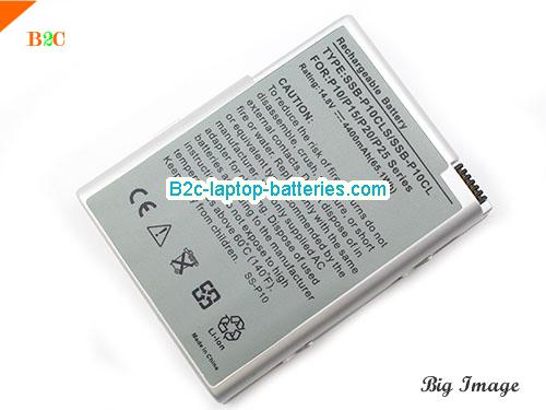  image 1 for SSP10-8 Battery, $38.16, SAMSUNG SSP10-8 batteries Li-ion 14.8V 4400mAh, 65.1Wh  Silver