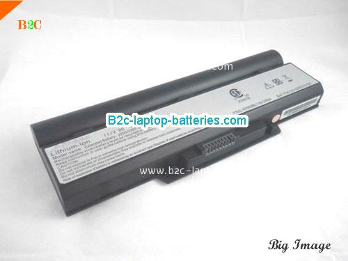  image 1 for Genuine Averatec 23+050510+00 2200/2300 Series H12 2200 2225 2260 AV2260 2300 Series Extended Battery Black, Li-ion Rechargeable Battery Packs