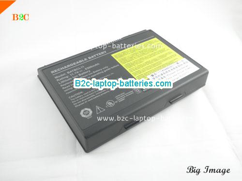  image 1 for BT.T2604.001 Battery, $Coming soon!, ACER BT.T2604.001 batteries Li-ion 11.1V 6300mAh Black