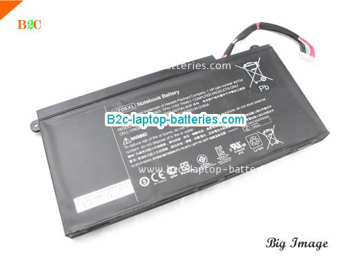  image 1 for 657503-001 Battery, $61.17, HP 657503-001 batteries Li-ion 10.8V 8200mAh, 86Wh  Black