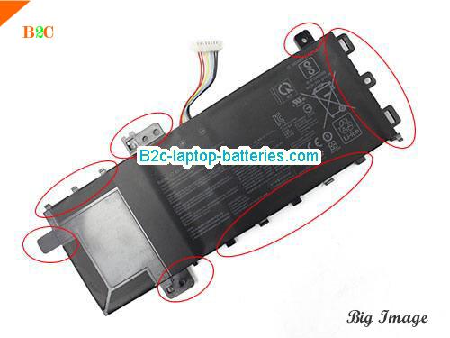  image 1 for B21N1818 Battery, $67.15, ASUS B21N1818 batteries Li-ion 7.6V 4212mAh, 32Wh  Black