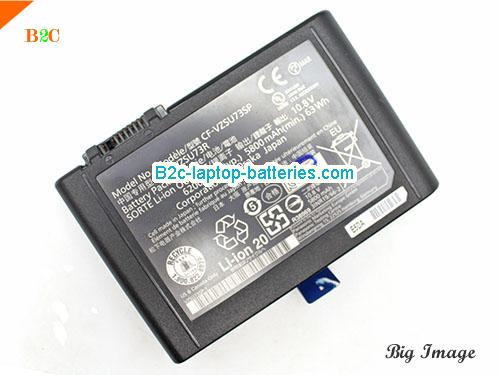  image 1 for Panasonic CF-VZSU73U Battery Li-ion Toughbook CF-D1 63Wh 10.8V, Li-ion Rechargeable Battery Packs