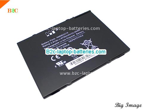  image 2 for AMME2415 Battery, $61.15, ZEBRA AMME2415 batteries Li-ion 3.8V 8700mAh, 33.06Wh  Black