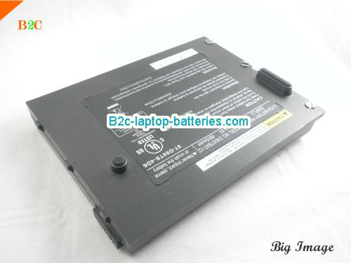  image 2 for D900T Battery, $Coming soon!, CLEVO D900T batteries Li-ion 14.8V 6600mAh Black