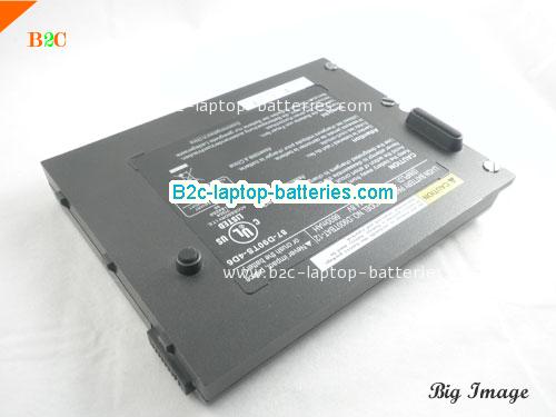  image 2 for Clevo D900TBAT-12,87-D90TS-4D6, PortaNote D9K, PortaNote D9T D90K, PortaNote D90T, PortaNote D900, PortaNote D900K Battery 6600mAh 12-Cells, Li-ion Rechargeable Battery Packs