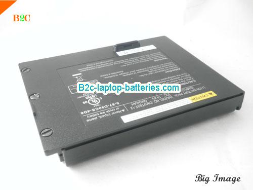  image 2 for Clevo D900TBAT-12, 6-87-D90CS-4D6, PortaNote D900 D900K Battery 6600mAh 12-Cell, Li-ion Rechargeable Battery Packs