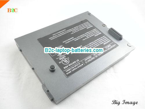  image 2 for D900TBAT Battery, $Coming soon!, CLEVO D900TBAT batteries Li-ion 14.8V 6600mAh Grey