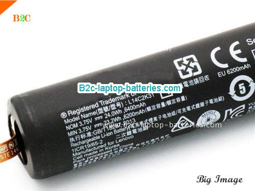  image 2 for L14D2K31 Battery, $43.97, LENOVO L14D2K31 batteries Li-ion 3.75V 6400mAh, 24Wh  Black