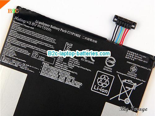 image 2 for Genuine C11P1402 Battery Pack for ASUS Fone Pad 7 ME375C FE375 FE375CXG , Li-ion Rechargeable Battery Packs