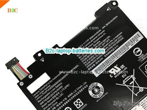  image 2 for L17M2PB1 Battery, $42.95, LENOVO L17M2PB1 batteries Li-ion 7.6V 3948mAh, 36Wh  Black