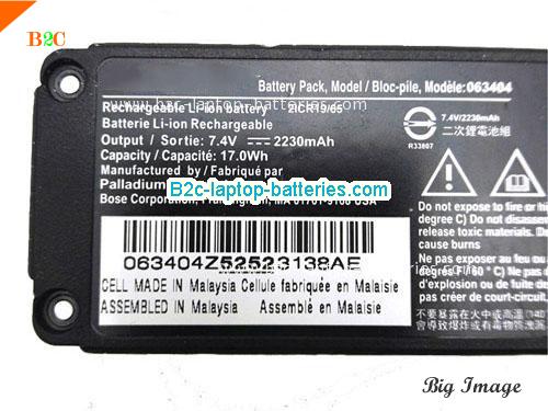  image 2 for BOSE 063404 Battery for Mini Bluetooth Speaker, Li-ion Rechargeable Battery Packs