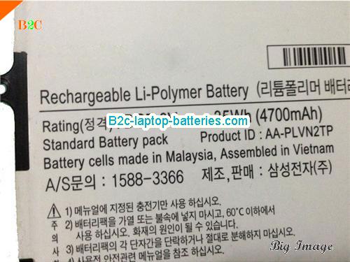  image 2 for Genuine Samsung AA-PLVN2TP Battery AAPLVN2TP 35Wh, Li-ion Rechargeable Battery Packs