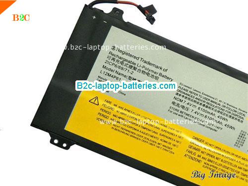  image 2 for Genuine Lenovo L12M4P61 Battery for IdeaPad U330 Series, Li-ion Rechargeable Battery Packs