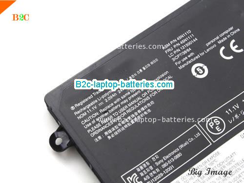  image 2 for 45N1110 Battery, $37.16, LENOVO 45N1110 batteries Li-ion 11.1V 2090mAh, 24Wh  Black