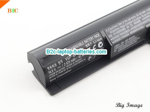  image 2 for Genuine New VGP-BPS35A Battery For SONY VAIO 14E 15E Series SVF152C29M SVF1521A2E SVF15217SC Laptop 14.8V 2670mAh 40Wh, Li-ion Rechargeable Battery Packs