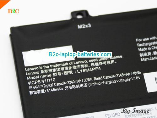  image 2 for L20M4750 Battery, $47.86, LENOVO L20M4750 batteries Li-ion 15.44V 3240mAh, 50Wh  Black