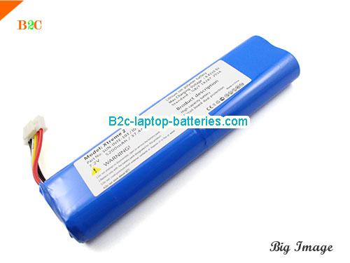  image 2 for 5200mah ID1019 Battery for JBL Xtreme 2 Series Li-ion 7.2v, Li-ion Rechargeable Battery Packs