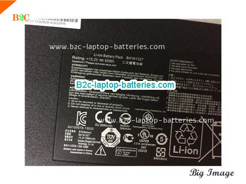  image 2 for B551LA-XO315X Battery, Laptop Batteries For ASUS B551LA-XO315X Laptop