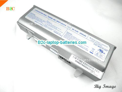  image 2 for 87-M520GS-4KF Battery, $Coming soon!, CLEVO 87-M520GS-4KF batteries Li-ion 14.8V 2400mAh Sliver