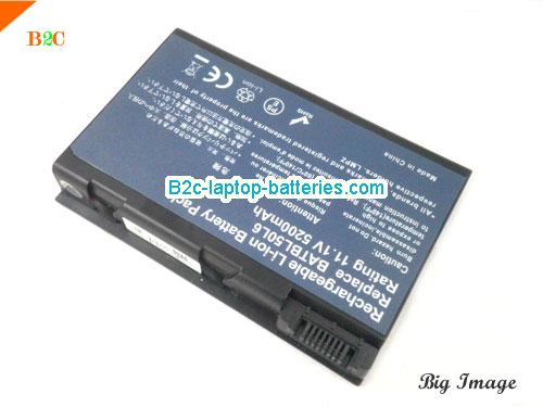  image 2 for 10499404 Battery, $37.95, ACER 10499404 batteries Li-ion 11.1V 5200mAh Black