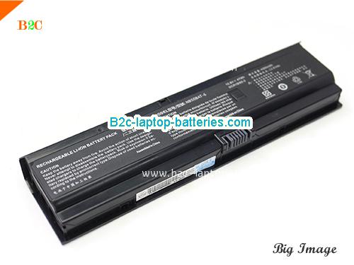  image 2 for NB50BAT-6 Battery, $60.17, CLEVO NB50BAT-6 batteries Li-ion 10.8V 4300mAh, 47Wh  Black