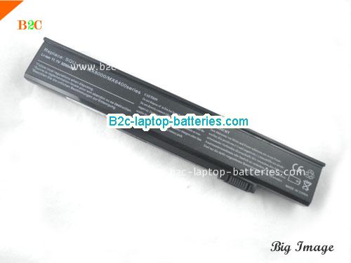  image 2 for SQU-412 Battery, $Coming soon!, GATEWAY SQU-412 batteries Li-ion 11.1V 5200mAh Black