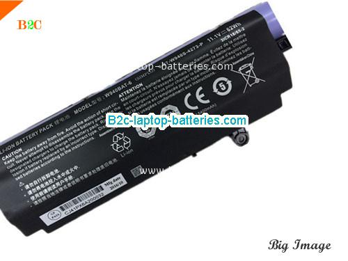  image 2 for 687W940S4UF Battery, $44.35, CLEVO 687W940S4UF batteries Li-ion 11.1V 62Wh Black