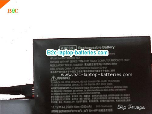  image 2 for 18669-855 Battery, $49.16, HP 18669-855 batteries Li-ion 11.1V 4050mAh, 45Wh  Black